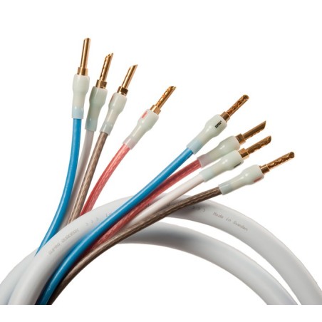 Hifi Cable de Altavoz Quadrax 4x2.0 Bi-Amp
