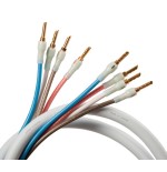 Hifi Cable de Altavoz Quadrax 4x2.0 Bi-Amp