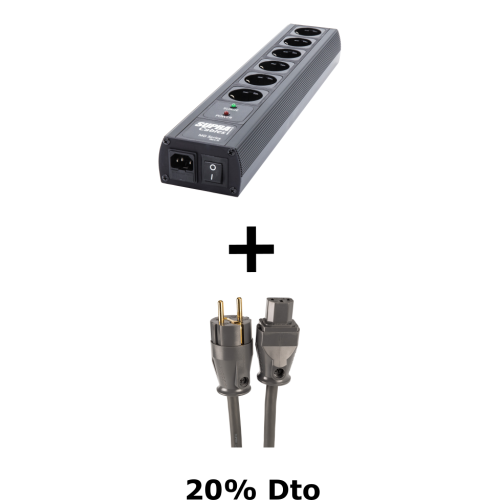 Oferta Regleta + Cable de Alimentación "Edición Plata"