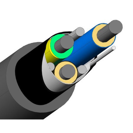 HiFi cable de alimentación Homologado Apantallado y Flexible