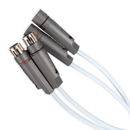 DAC-XLR Audio Pareja 1m Cable de interconexión balanceada premium de alta velocidad con ingeniería de precisión
